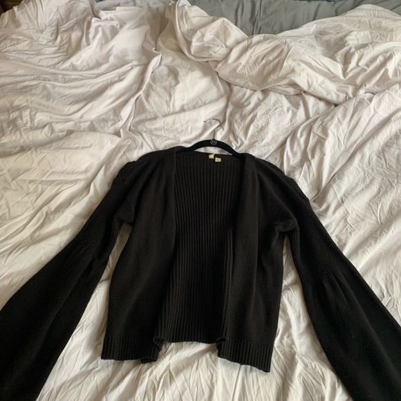 Anthropologie Sweaters - Black Anthropologie Cardigan Size M